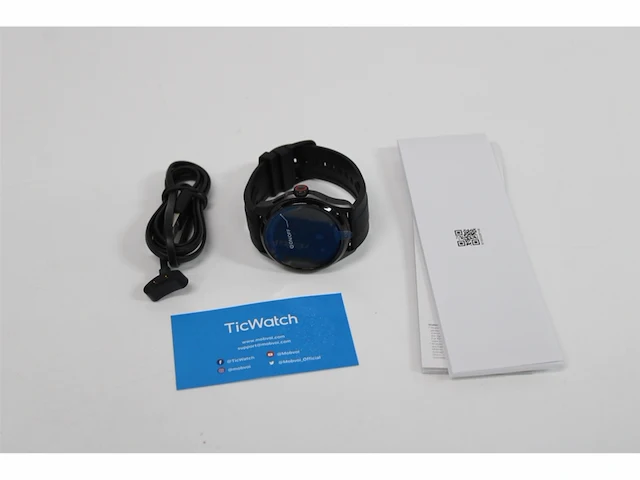 Ticwatch pro 5 android smartwatch snapdragon w5+ gen 1 platform wear os smart watch gps 5atm waterbestendigheid zwart - afbeelding 5 van  5