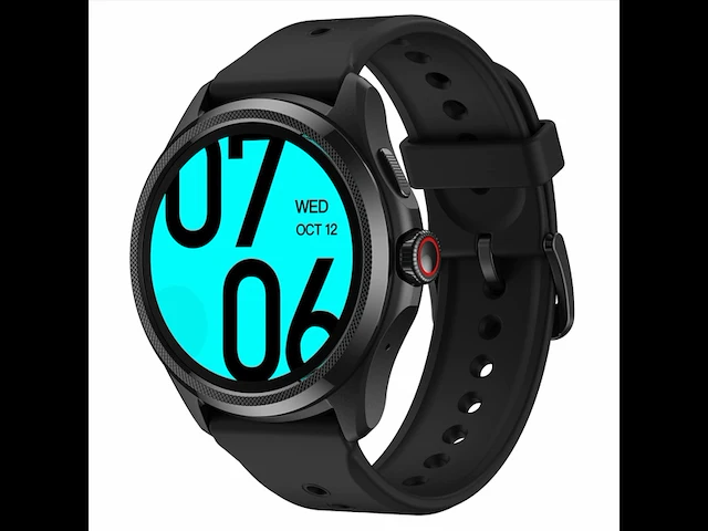 Ticwatch pro 5 android smartwatch snapdragon w5+ gen 1 platform wear os smart watch gps 5atm waterbestendigheid zwart - afbeelding 1 van  5