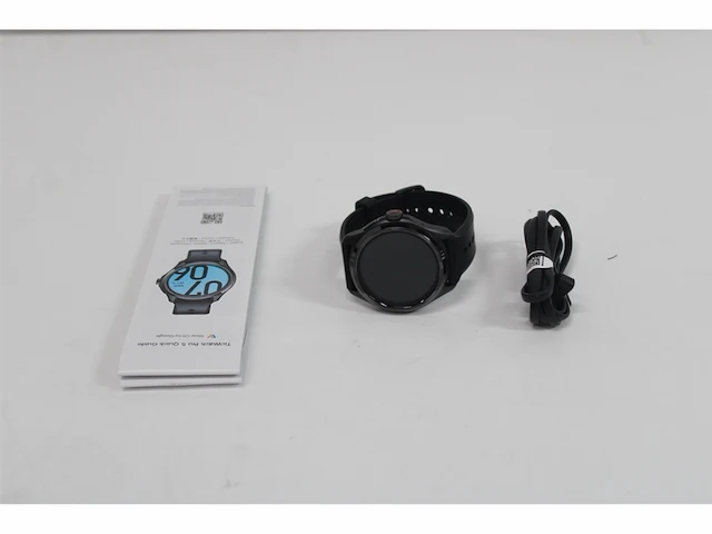 Ticwatch pro 5 android smartwatch snapdragon w5+ gen 1 platform wear os smart watch gps 5atm waterbestendigheid zwart - afbeelding 4 van  4