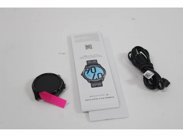 Ticwatch pro 5 android smartwatch snapdragon w5+ gen 1 platform wear os smart watch gps 5atm waterbestendigheid zwart - afbeelding 5 van  6