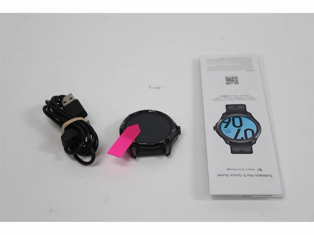 Ticwatch pro 5 android smartwatch snapdragon w5+ gen 1 platform wear os smart watch gps 5atm waterbestendigheid zwart - afbeelding 5 van  6