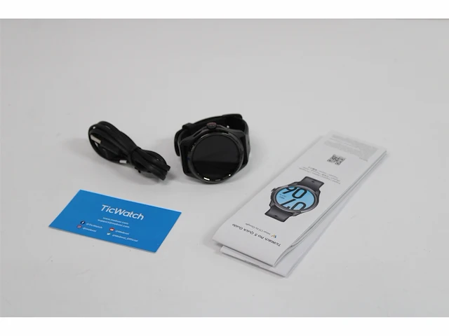 Ticwatch pro 5 android smartwatch snapdragon w5+ gen 1 platform wear os zwart - afbeelding 5 van  5