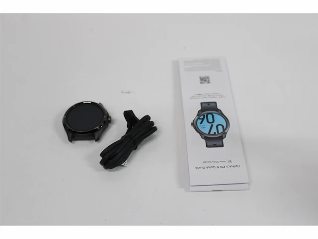 Ticwatch pro 5 android smartwatch snapdragon w5+ gen 1 waterbestendigheid zwart - afbeelding 5 van  5