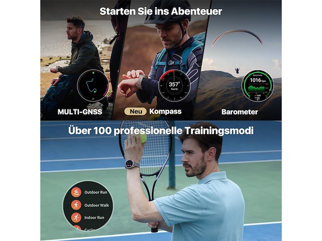 Ticwatch pro 5 smartwatch snapdragon w5+ gen 1 wear os - afbeelding 5 van  7