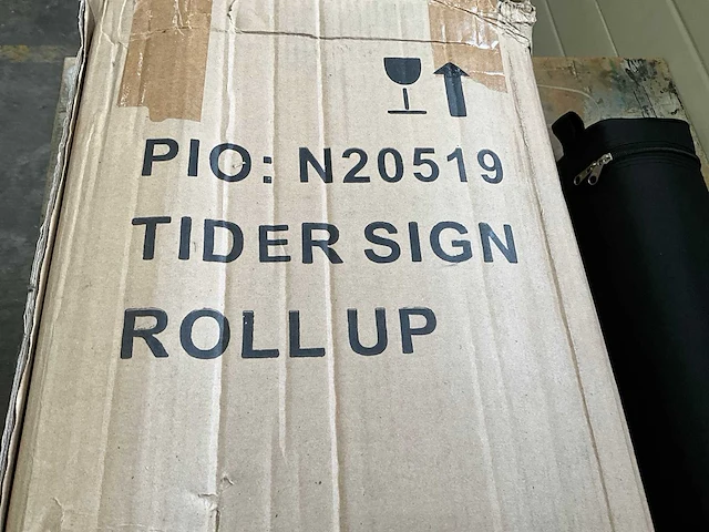 Tider sign reclamebanner/ rollup banner (6x) - afbeelding 5 van  7