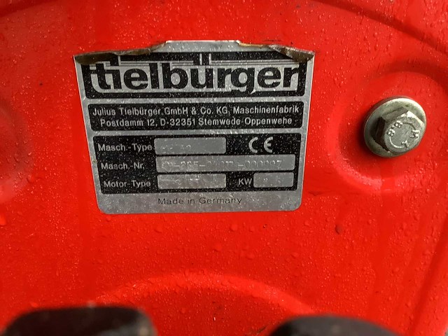 Tielburger ck42 straatveegmachine - afbeelding 7 van  7