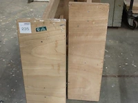 Tien diverse houten bokken - afbeelding 2 van  2