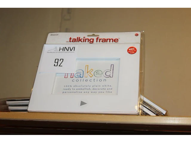 Tien inspreekbare fotolijsten dinotalk talking frame 9 x 13 cm. - afbeelding 1 van  3