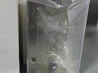 Tien mounted back box zinc alloy type mbb-811-d-m, 10 stuks - afbeelding 2 van  2