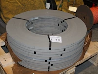 Tien rollen bandoleerband zink, maatvoering 16 x 0,5. - afbeelding 1 van  1