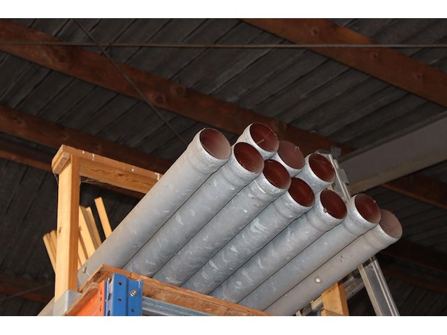 Tien rookgasafvoeren met lengte 375 cm. - afbeelding 3 van  4