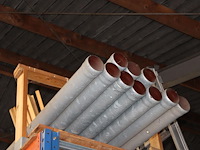 Tien rookgasafvoeren met lengte 375 cm. - afbeelding 3 van  4