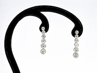 Tiffany & co - platina jazz tiffany & co druppel oorbellen - afbeelding 5 van  9