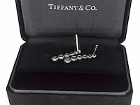 Tiffany & co - platina jazz tiffany & co druppel oorbellen - afbeelding 6 van  9