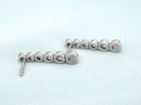 Tiffany & co - platina jazz tiffany & co druppel oorbellen - afbeelding 9 van  9