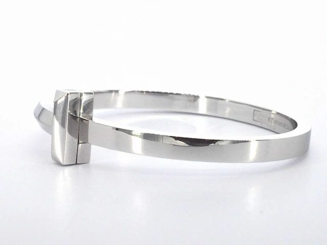 Tiffany & co - tiffany t witgouden armband - afbeelding 3 van  13