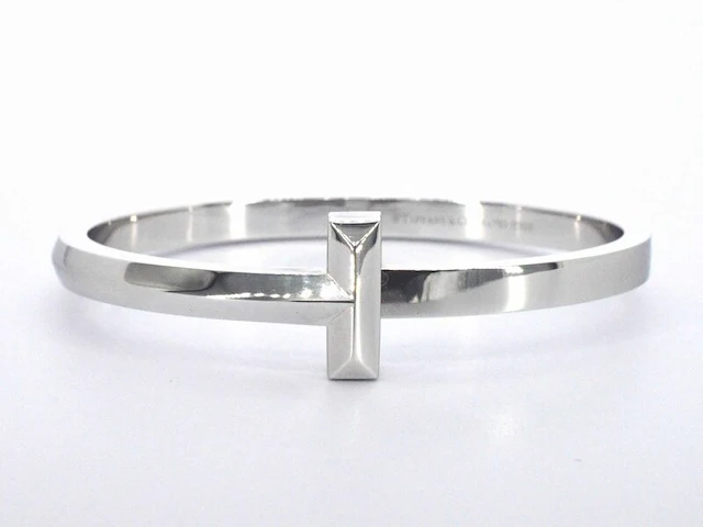 Tiffany & co - tiffany t witgouden armband - afbeelding 5 van  13