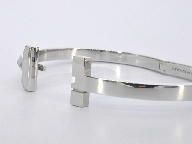 Tiffany & co - tiffany t witgouden armband - afbeelding 8 van  13