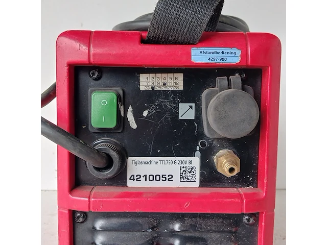 Tig lasapparaat, fronius, transtig 1750 puls g/f - afbeelding 15 van  16