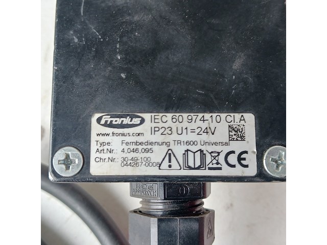 Tig lasapparaat fronius, transtig 1750 puls g/f - afbeelding 5 van  16