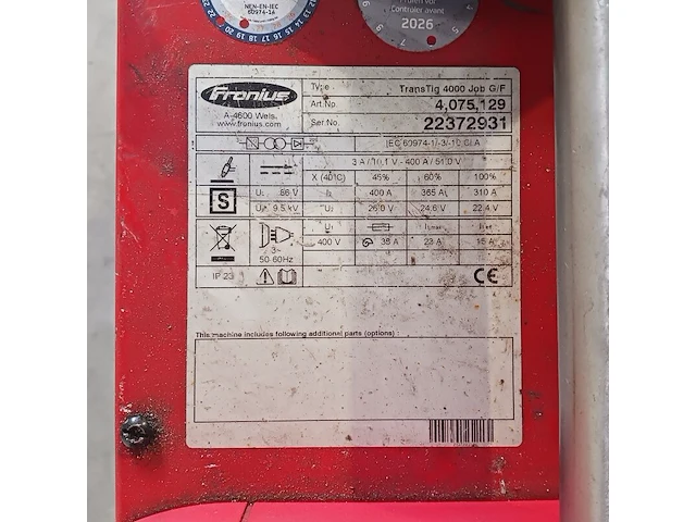 Tig lasapparaat met koelunit, fronius - afbeelding 5 van  15