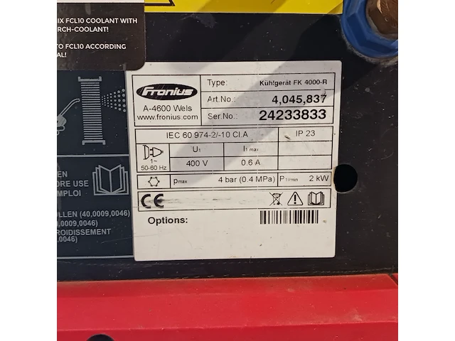 Tig lasapparaat met koelunit, fronius - afbeelding 2 van  16