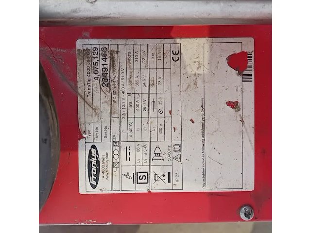 Tig lasapparaat met koelunit, fronius - afbeelding 3 van  16