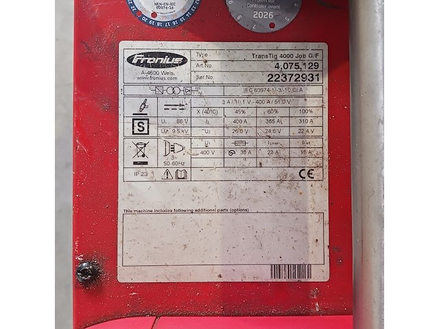 Tig lasapparaat met koelunit fronius - afbeelding 5 van  15