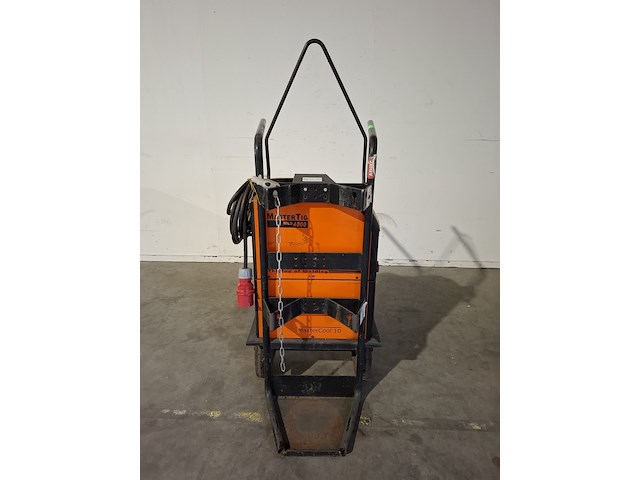 Tig unit mls 4000 400a 400v kemppi, mastertig mls 4000 / mastercool 10, bouwjaar 2013, gas- of vloeistofgekoeld met waterkoeling - afbeelding 6 van  11