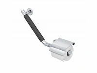 Tiger boston comfort & safety wandbeugel met wc rolhouder met klep links rvs gepolijst - afbeelding 1 van  5