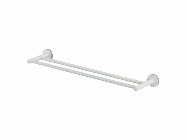 Tiger urban handdoekrek dubbel 60 cm zonder boren boren of lijmen wit - afbeelding 3 van  5