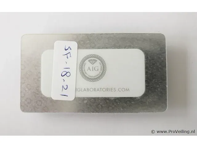 Tiger's eye 6.52ct aig certified - afbeelding 2 van  4