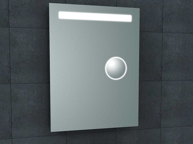 Tigris - spiegel met led verlichting en scheerspiegel - afbeelding 1 van  4