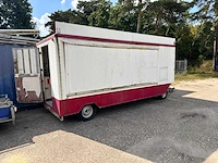 Tijhof - 1979 - ta20sl 550 x 230 x 260 cm -frietkar aanhanger - afbeelding 1 van  8