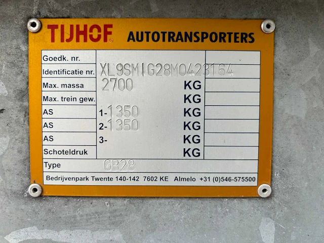 Tijhof aanhangwagen - afbeelding 7 van  7