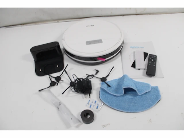 Tikom g8000 pro robotstofzuiger en dweilcombo 4500pa zelfopladend wit - afbeelding 2 van  3