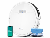 Tikom g8000 pro robotstofzuiger en dweilcombo 4500pa zelfopladend wit - afbeelding 1 van  6