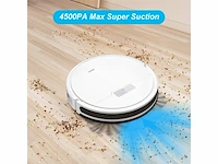Tikom g8000 pro robotstofzuiger en dweilcombo 4500pa zelfopladend wit - afbeelding 4 van  5