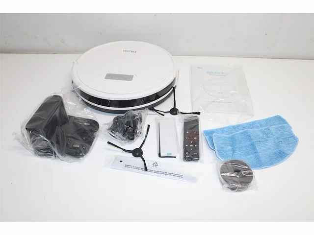 Tikom g8000 pro robotstofzuiger en dweilcombo 4500pa zelfopladend wit - afbeelding 5 van  5