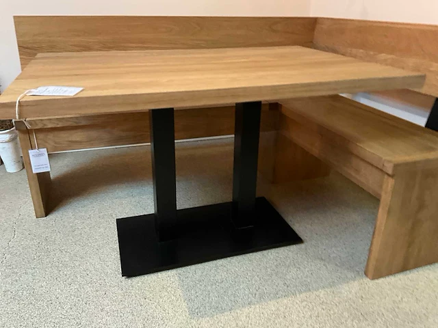 Tim eiken eetkamertafel - afbeelding 2 van  9
