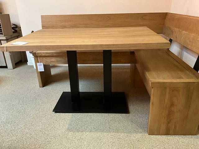 Tim eiken eetkamertafel - afbeelding 4 van  9