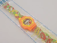 Timeco japan sunburst graffiti lcd horloge - afbeelding 1 van  4