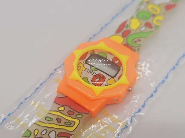 Timeco japan sunburst graffiti lcd horloge - afbeelding 2 van  4
