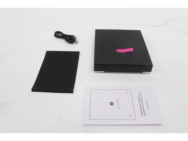 Timemore black mirror basic plus 2 koffieweegschaal met timer, zwart - afbeelding 2 van  3