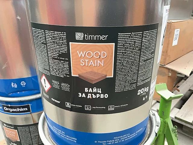 Timmer houtbeits ‘20 kg’ (4x) - afbeelding 2 van  4