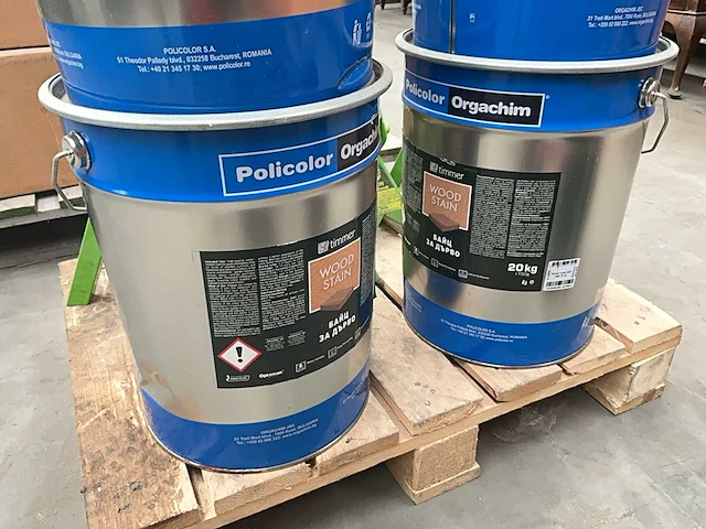 Timmer houtbeits ‘20 kg’ (4x) - afbeelding 3 van  4
