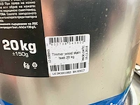 Timmer houtbeits ‘20 kg’ (4x) - afbeelding 4 van  4
