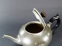 Tinnen theepot - afbeelding 4 van  5