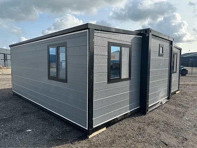 Tiny house / chalet complete deluxe grey - afbeelding 2 van  57