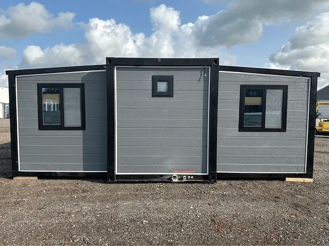 Tiny house / chalet complete deluxe grey - afbeelding 4 van  57